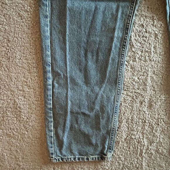 Carhartt Tradition Fit Jeans Mens 40 X 30 Blue Canvas Workwear Dadcore - Picture 5 of 16